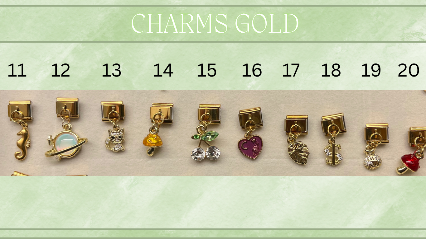 Gold Charms