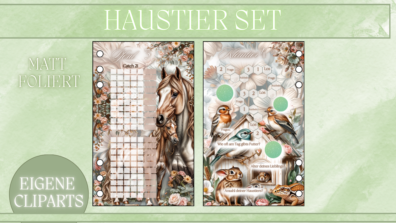 Haustier Set