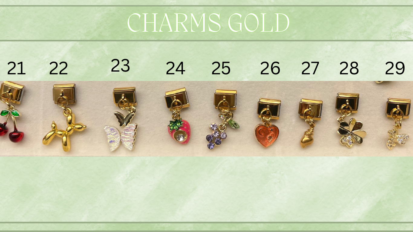 Gold Charms