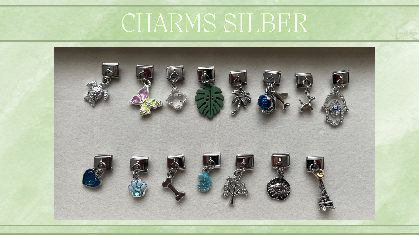Silber Charms