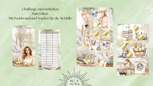 Haushalt-Challenge zum Einheften