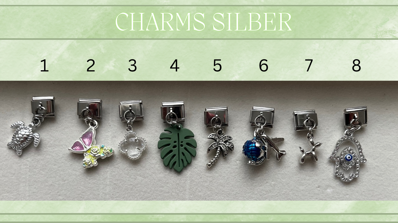 Silber Charms