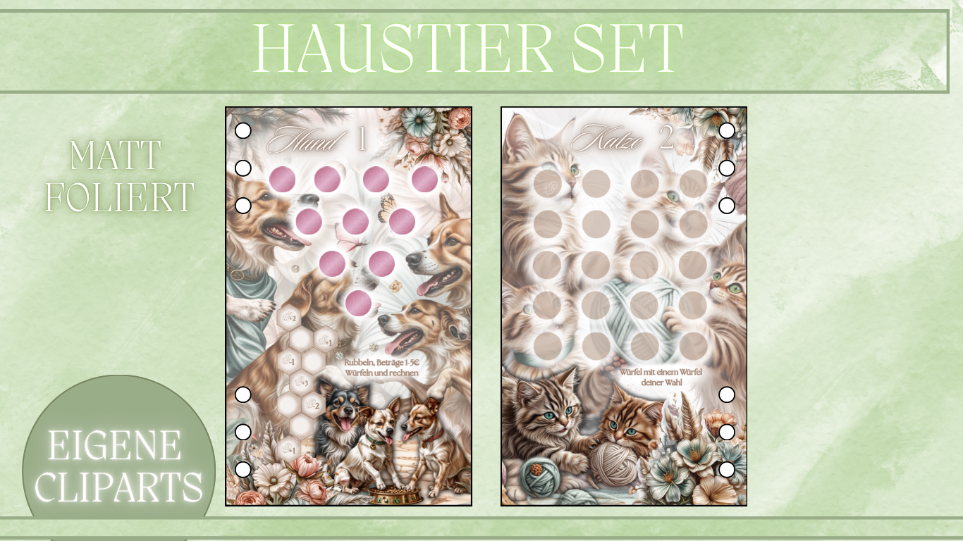 Haustier Set