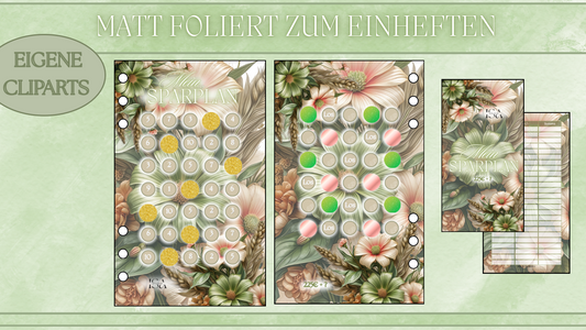 Sparplan Matt foliert
