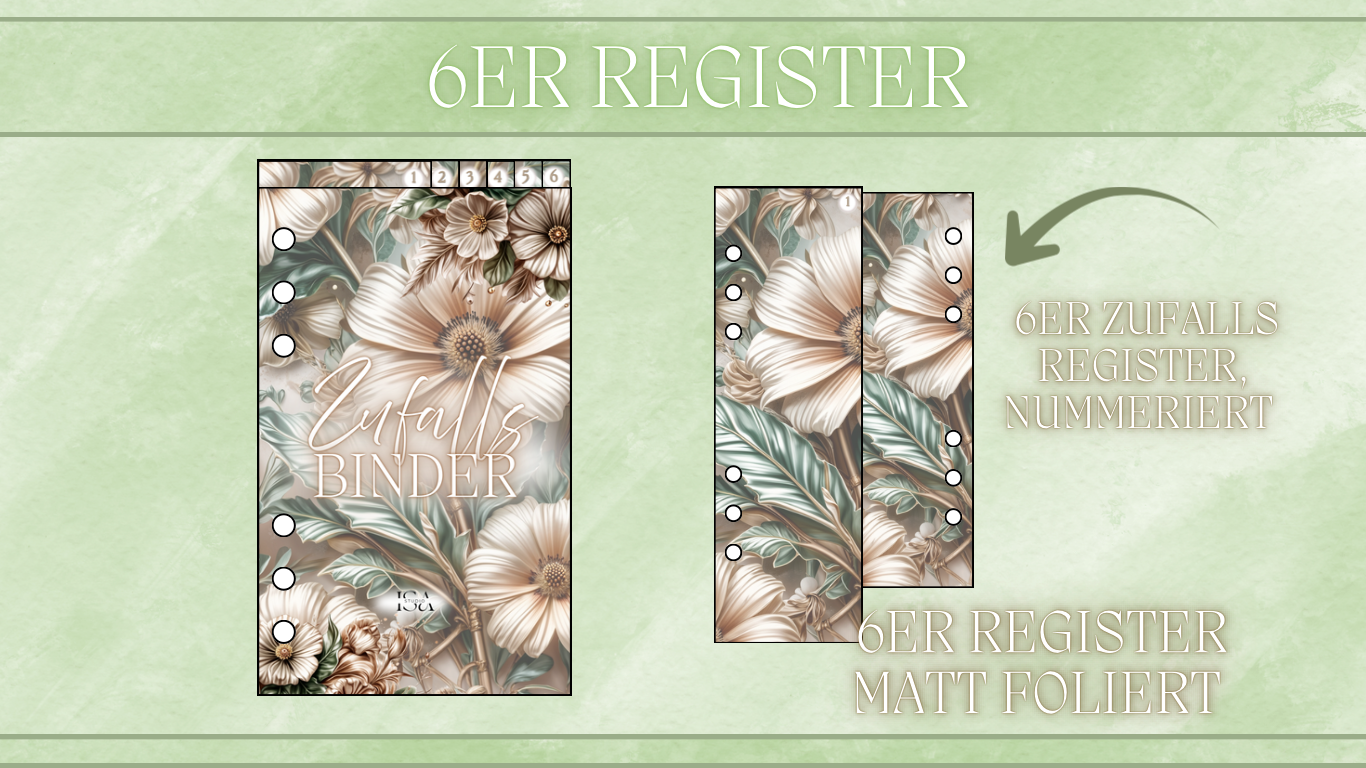 6 er Zufalls Register