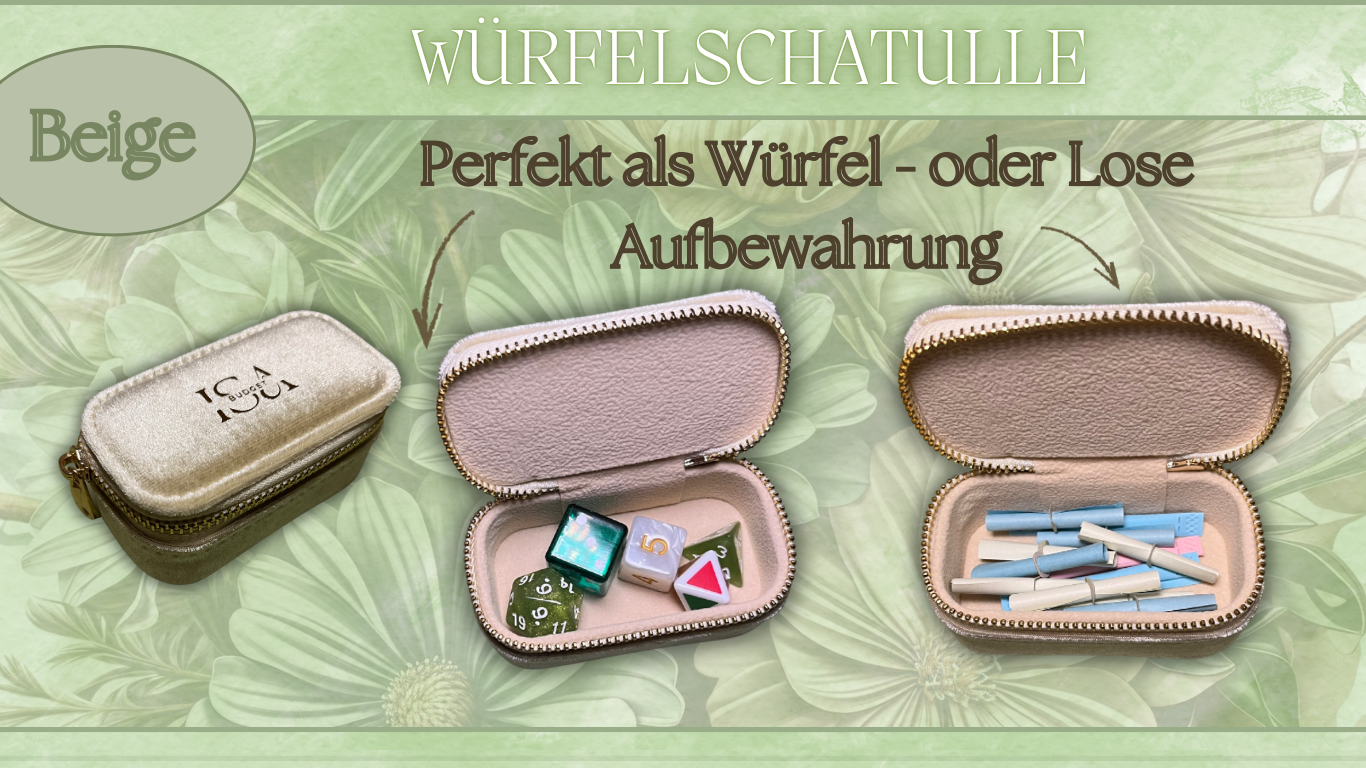 Würfelschatulle