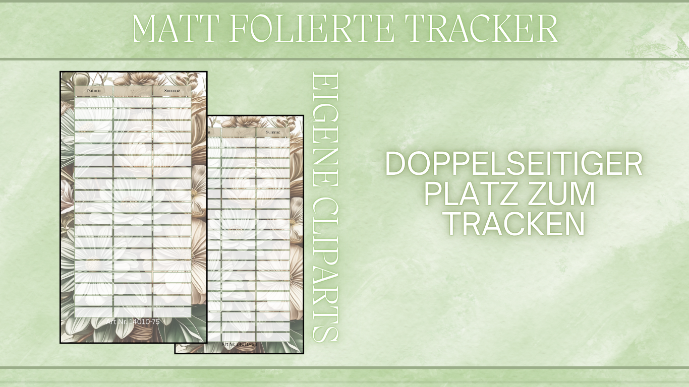 Matt folierte Tracker
