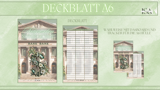 Deckblatt Notgroschen Grün