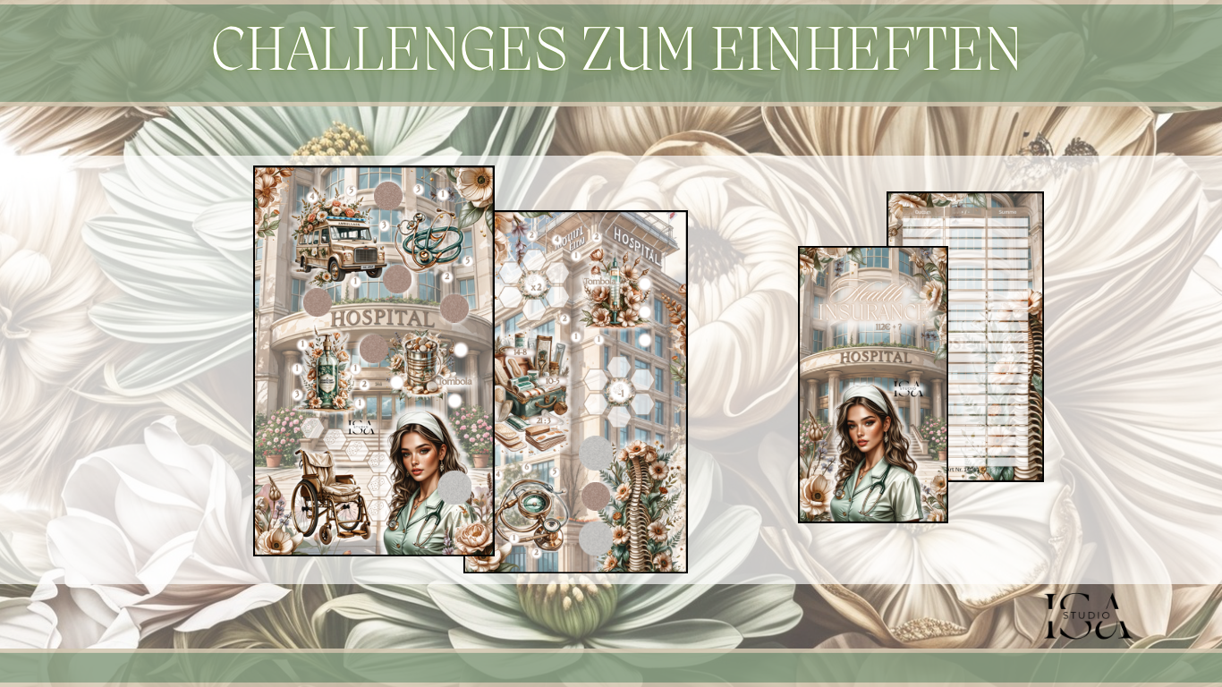 Challenges zum Einheften