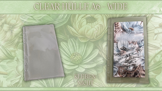 A6 Hülle Clear - Wide