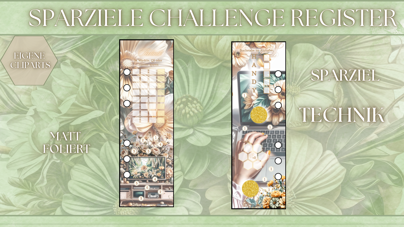 Sparziele Challenge Register