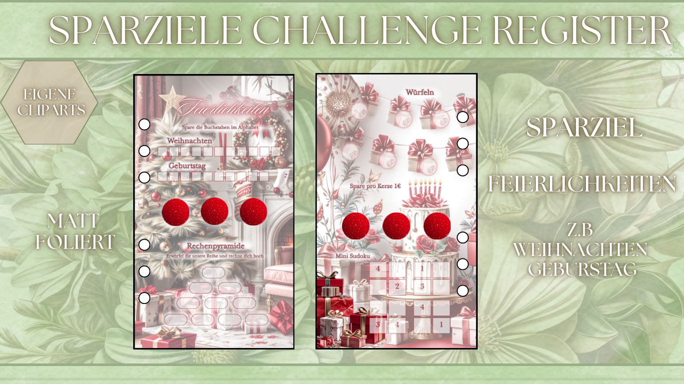 Sparziele Challenge Register