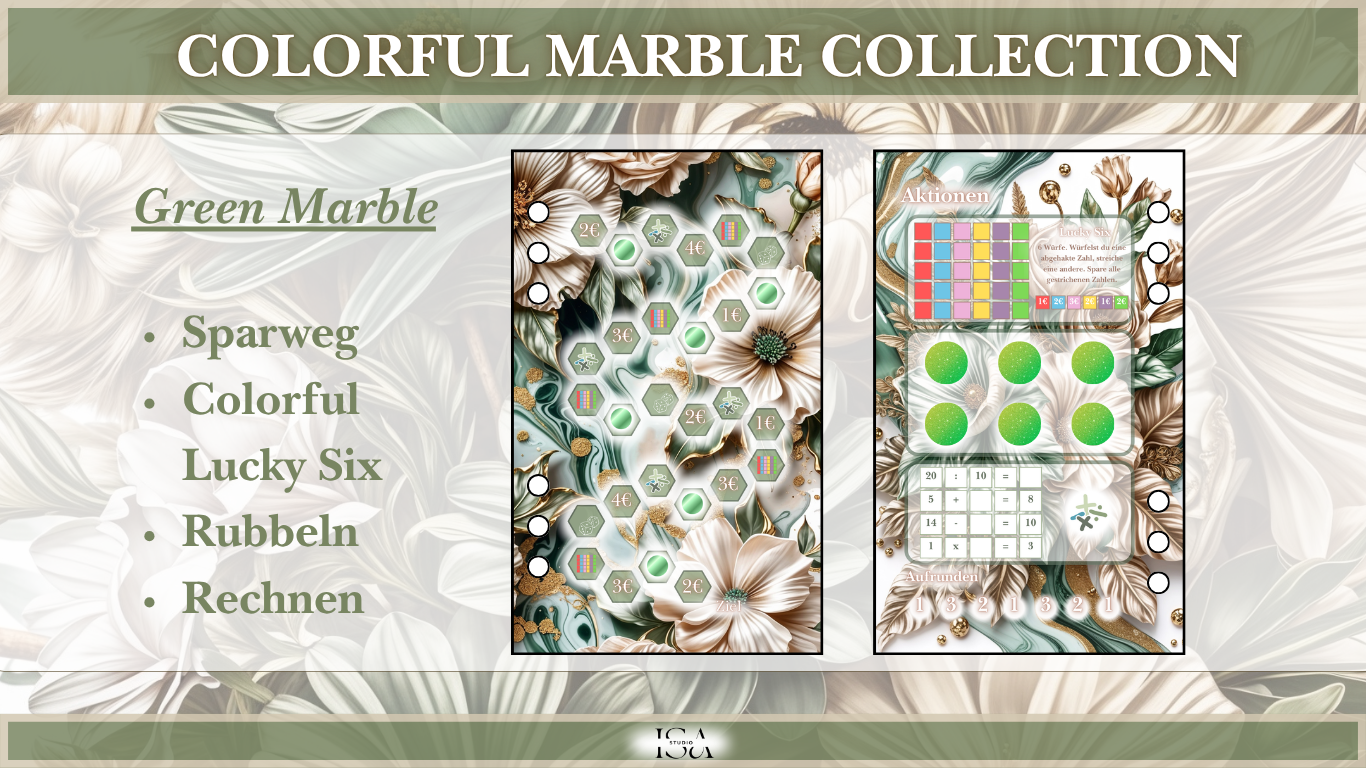 Colorful Marble Collection