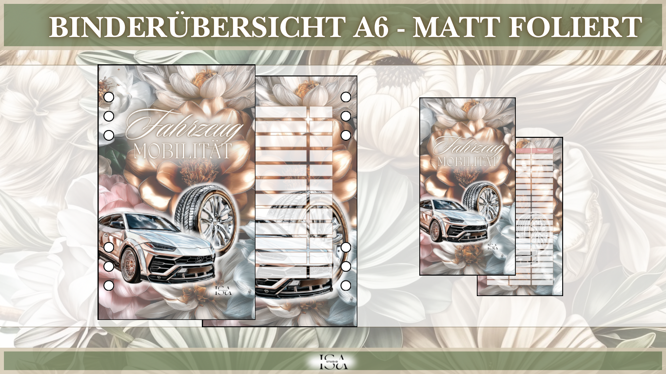 Binderübersicht Auto