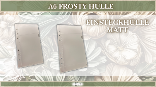 A6 - matt einsteckhülle