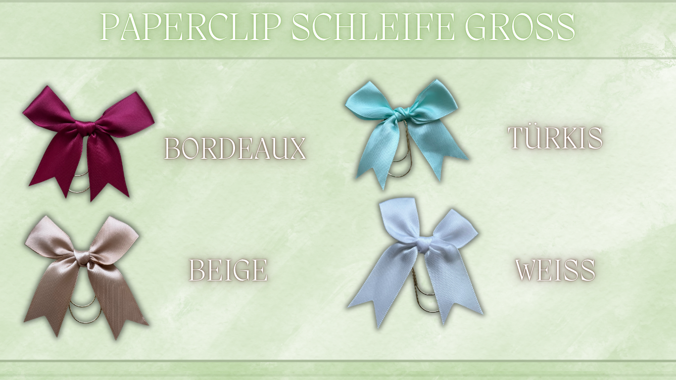 Paperclips Schleifen