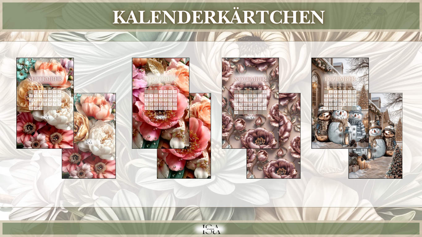 Kalenderkärtchen
