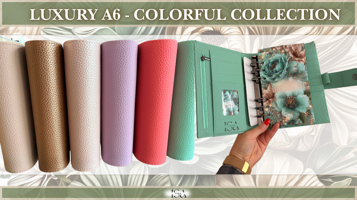 A6 Binder - Colorful Collection
