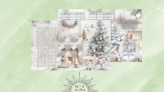 Christmas Bingo-3er Klappkarte