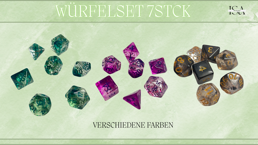 Würfelset 7Stck. -Art Nr. ZW00141