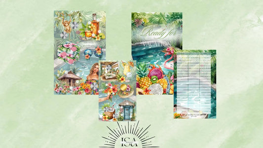 Ready for Vacation- Challenge zum einheften