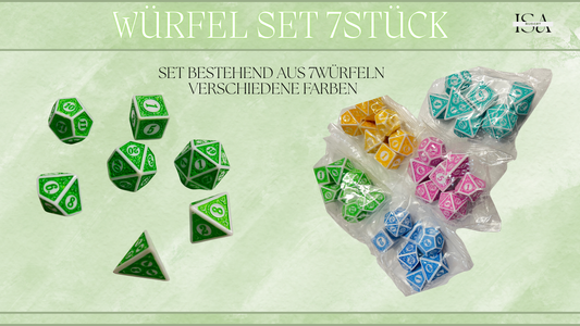 Würfel Set 7stck
